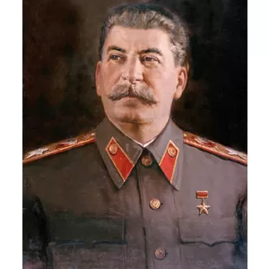 Ио́сиф Виссарио́нович Ста́лин (настоящая фамилия — Джугашви́ли)